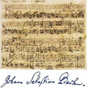 Original Score of Johann Sebastian Bach